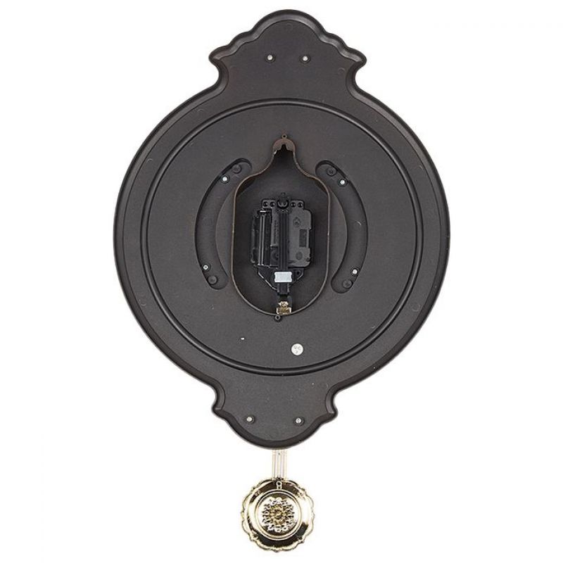 Brown Fancy Wall Clock